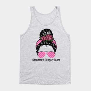 Grandma's support team..breast cancer awareness.. Tank Top